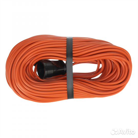 Удлинитель-шнур силовой 50 м, 10A, тип ух10, 1 роз