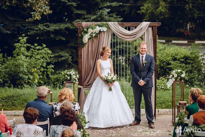 Арка свадебная дерево брашированное
