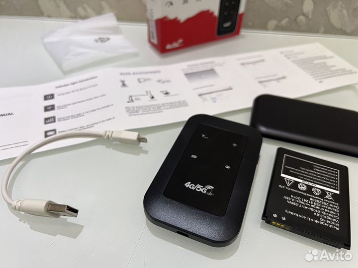 Портативный wifi роутер 4G LTE