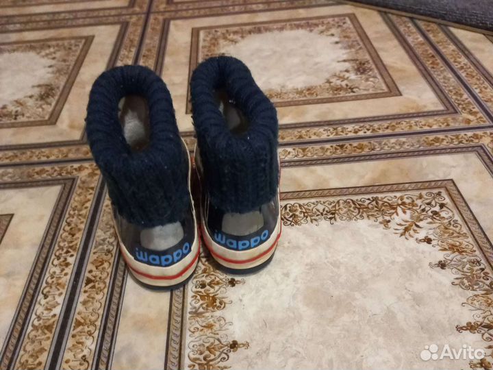 Резиновые полусапожки 23-24 размер