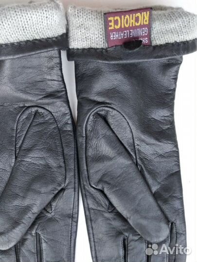 Перчатки кожаные