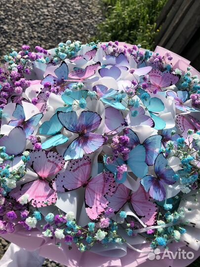 Букеты из бабочек