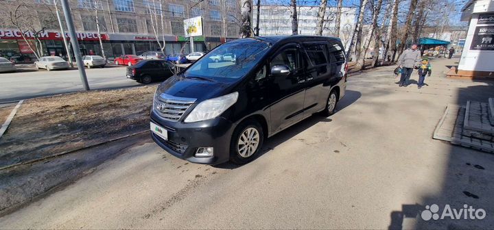 Toyota Alphard 3.5 AT, 2012, 252 000 км