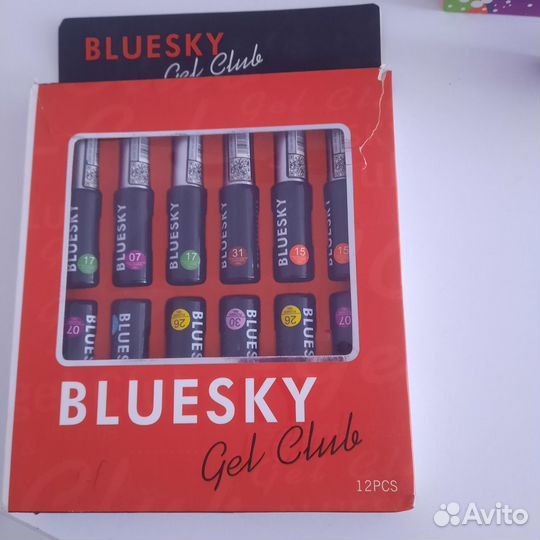 Набор гель лаков с эффектом растекания