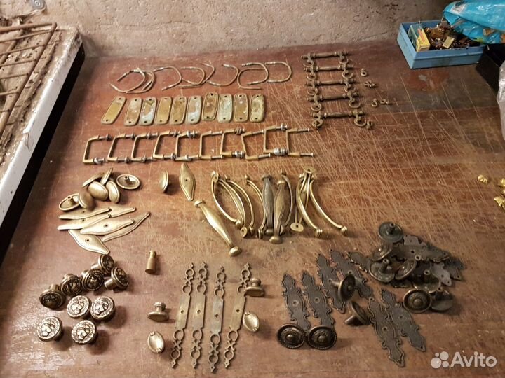 Ручки дверные бронзовые старинные и не только