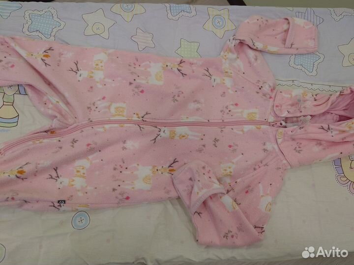 Флисовый комбинезон crockid 92