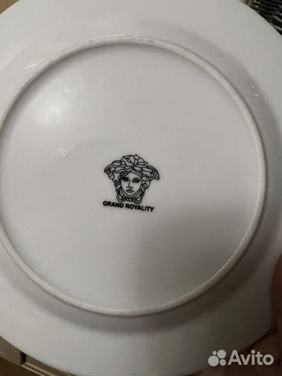 Набор столовой посуды versace 45 предметов