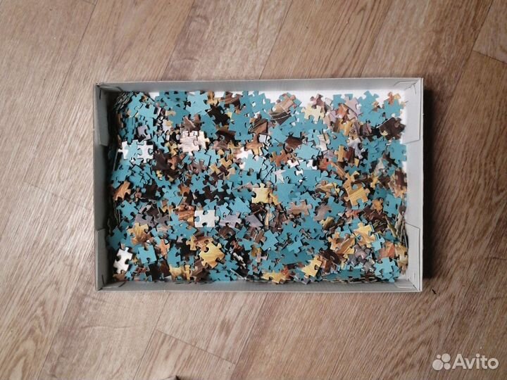 Пазлы 1000 деталей с рисунком льва