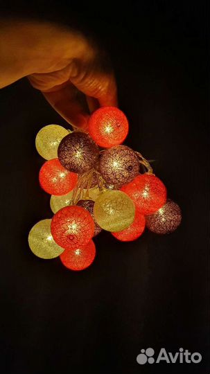 Гирлянда шарики