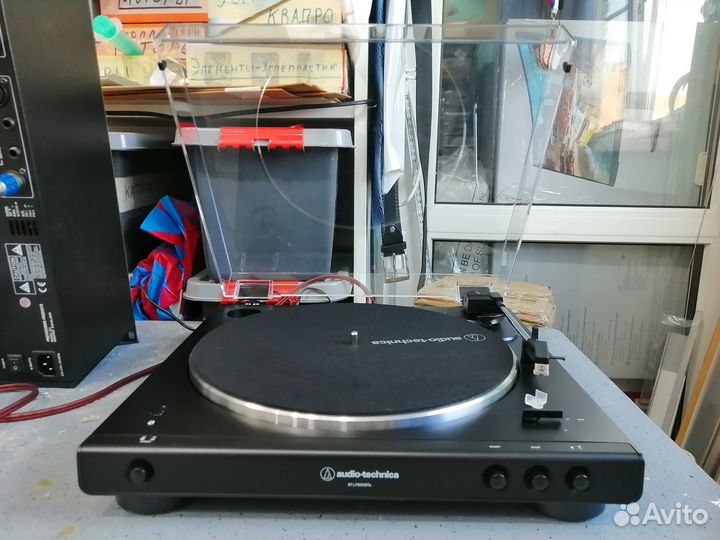 Проигрыватель Audio-Technica AT-LP60XBT BK Автомат
