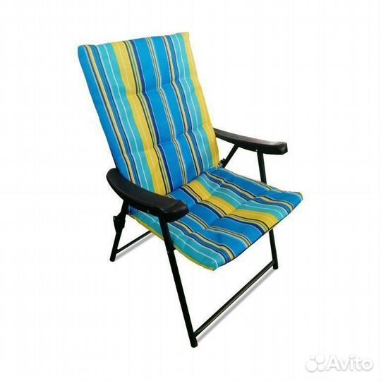 Компактное и легкое кресло-шезлонг