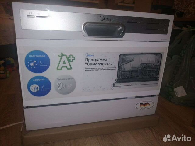 Настольная посудомоечная машина Midea mcfd55200w купить в Санкт ...