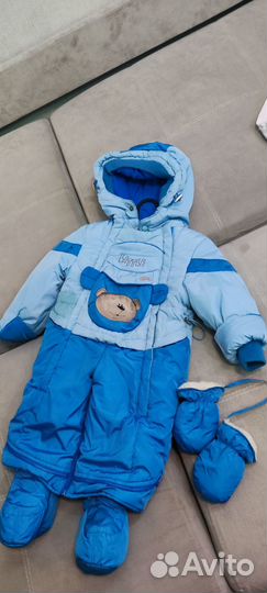 Зимний комбинезон конверт