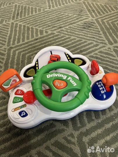 Детский руль музыкальный