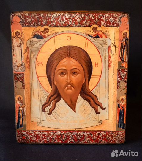 Икона Спас Нерукотворный («Спас Мокрая Брада»)