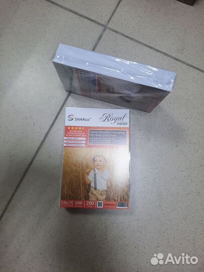 Фотобумага 10х15 100 листов торг