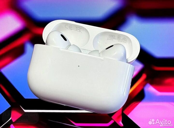 Наушники apple airpods pro 2 гарантия+чехол