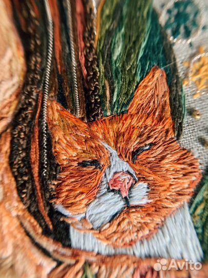 Вышивка с питомцем