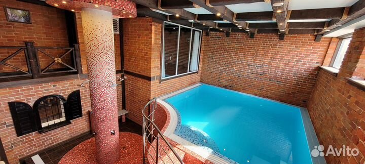 Баня с бассейном