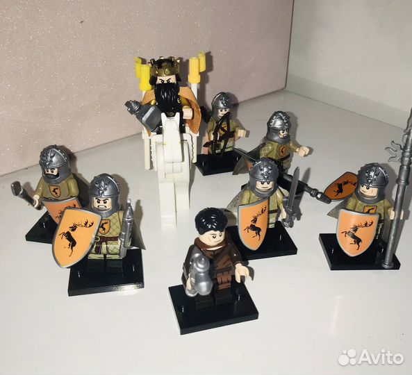 Мини фигурки Игры престолов Властелин колец Наруто