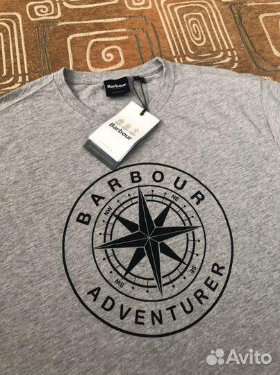 Футболка Barbour adventurer новая с биркой мужская