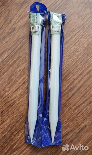 Спицы для вязания Gamma 35 см 25 мм, за 2 шт