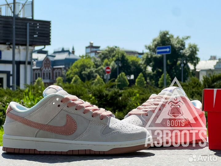 Кеды Nike Dunk Low Fossil Rose