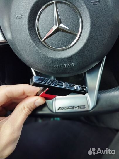 Эмблема mercedes AMG