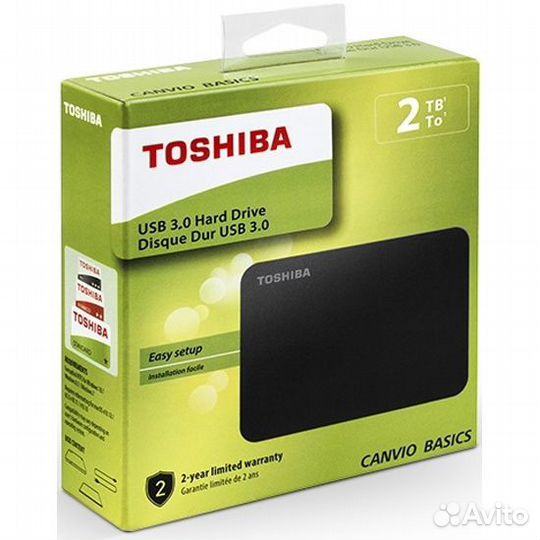 Жесткий диск 2tb Hdd Toshiba Новый Оригинал
