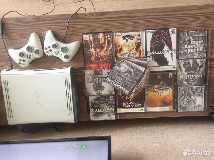 Xbox360 +игры, привод не работает, только онлайн