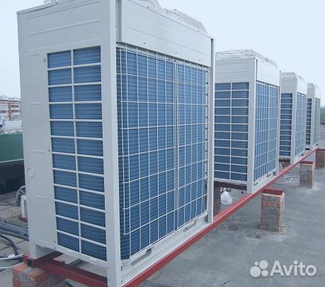 Холодильные камеры, холодильные установки, VRF