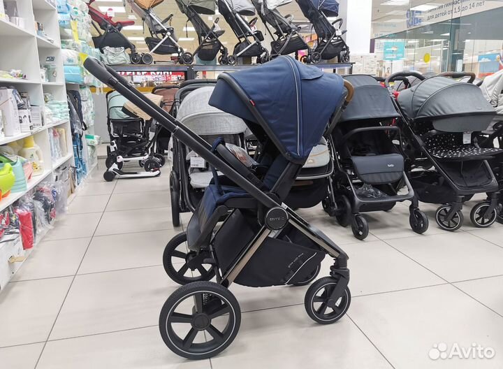 Коляска 2 в 1 Carrello Ultimo, Aqua Blue