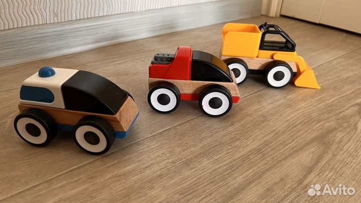 Деревянные машинки IKEA