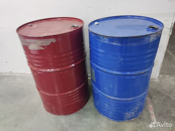 Бочка 200 литров металлическая