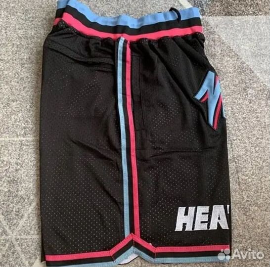 Шорты nike nba miami heat