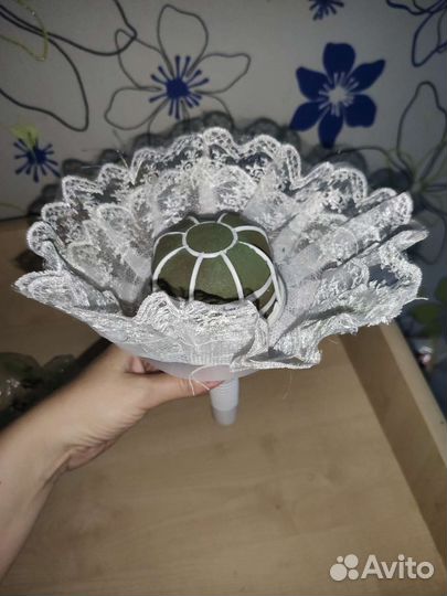 Букет невесты дублер заготовка