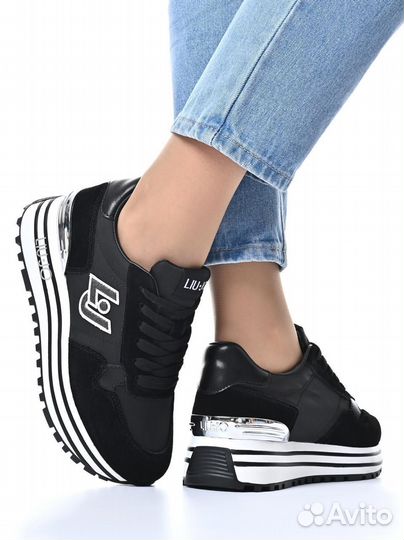 Кроссовки на платформе Liu jo
