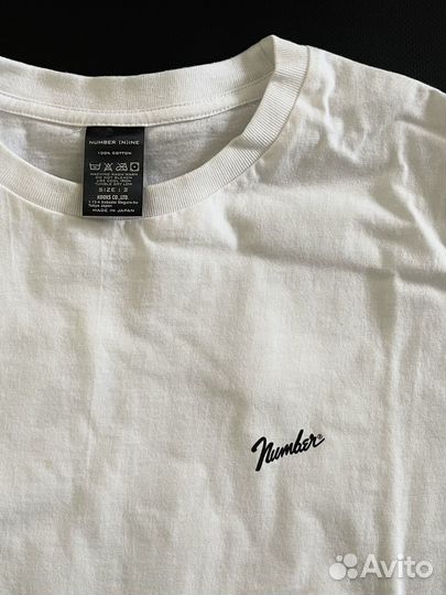 Футболка Number (N)ine White