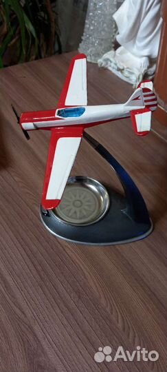 Пепельница металл СССР самолет як18п