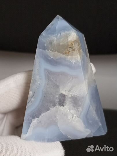 Сапфирин (голубой агат)