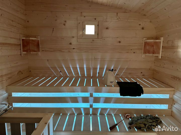 Баня бочка 12