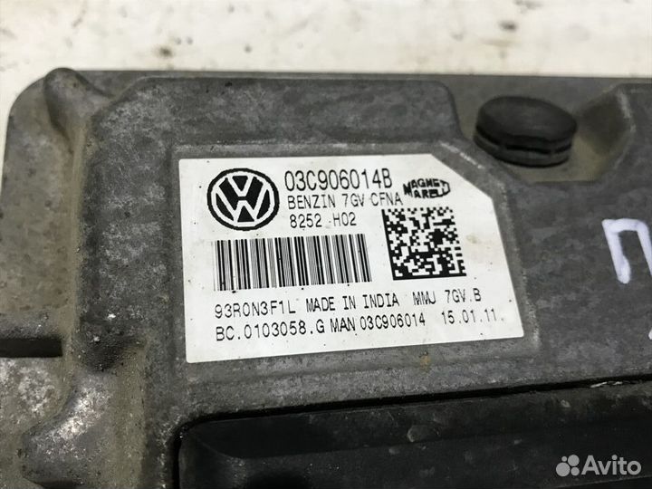 Блок управления двигателем Фольксваген Поло Polo