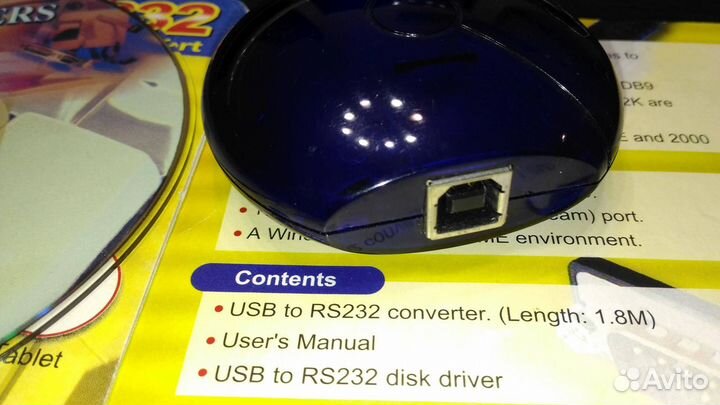 Конвертер USB to RS232