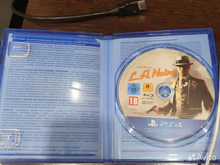 Игры для приставок ps4 L.A. Noire