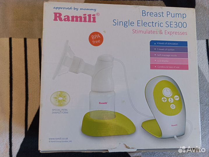 Молокоотсос Ramili Single Electric SE300
