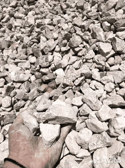 Щебень гравийный доставка