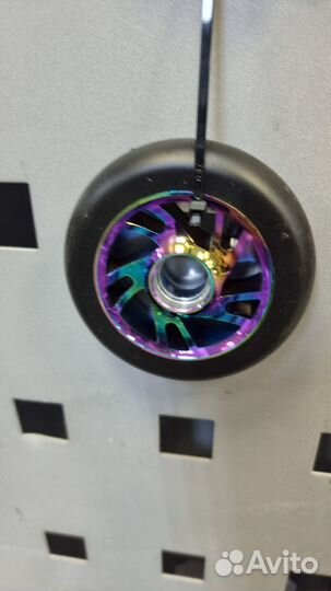 Колесо PU 100mm для трюковых самокатов с алюминиев