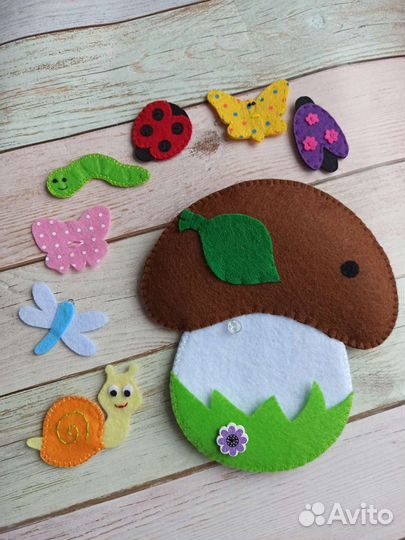 Развивающая игра Волшебный гриб