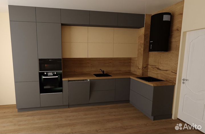 Кухонный гарнитур на заказ в рассрочку
