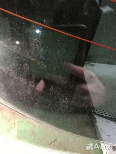 Стекло лобовое заднее Chevrolet Lanos